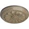 Ekena Millwork Olivia Ceiling Medallion (Fits Canopies up to 2 1/8"), 7 7/8"OD x 1 1/8"P, Gobi Desert Crackle CM07OLGDC - alternate 5
